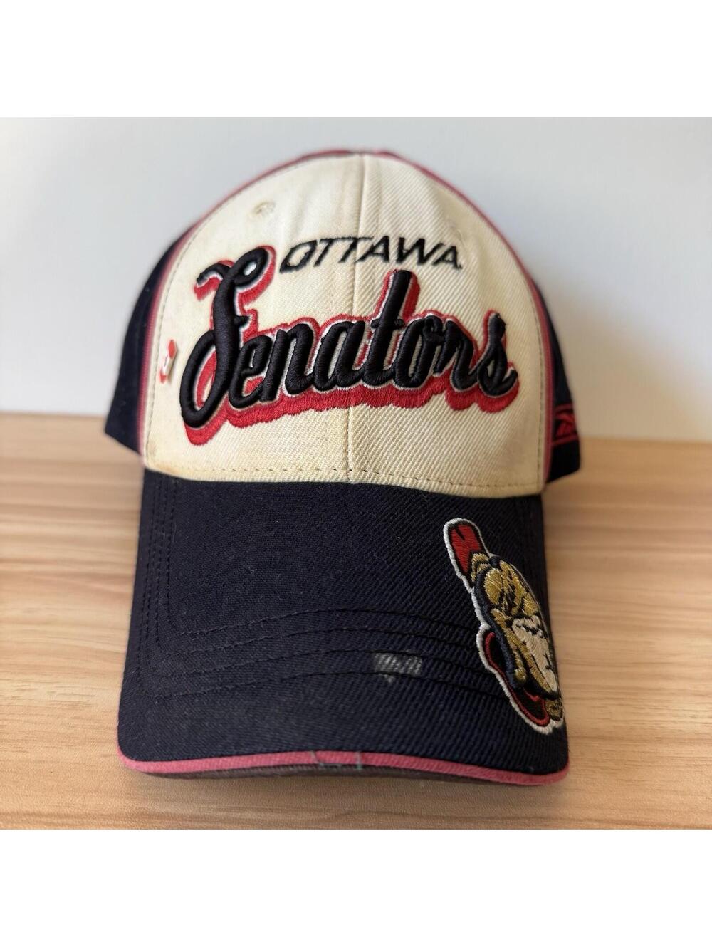 Vintage Ottawa Senators Cap Hat One Size Reebok Men’s